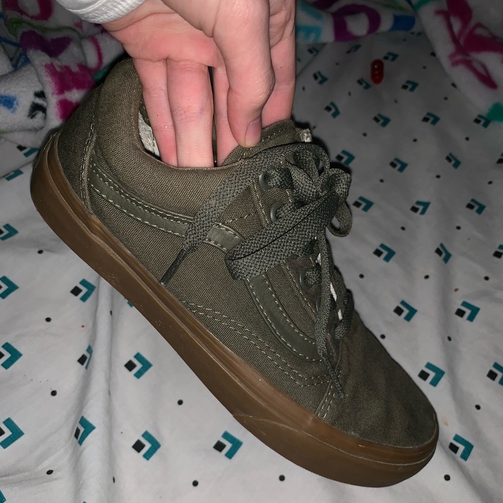 Olive Green Vans